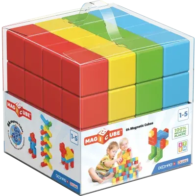 Geomag Magicube Full Color 64 dílků