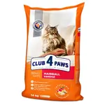 CLUB 4 PAWS Premium Hairball control pre dospelé mačky 14 kg (9337)