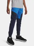Chlapecké tepláky Under Armour UA B Unstoppable Flc Jogger-BLU - Kluci