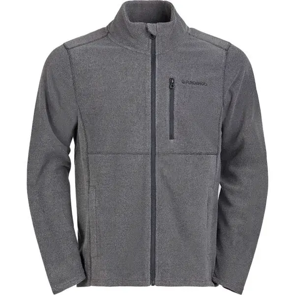 FUNDANGO JEFFREY Pánska flísová mikina, tmavo sivá, veľkosť