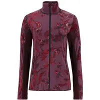 KARI TRAA THALENA Dámská fleecová mikina, vínová, velikost