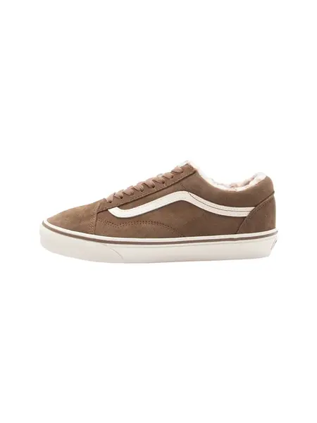 VANS Nízke tenisky 'Old Skool'  hnedá / biela