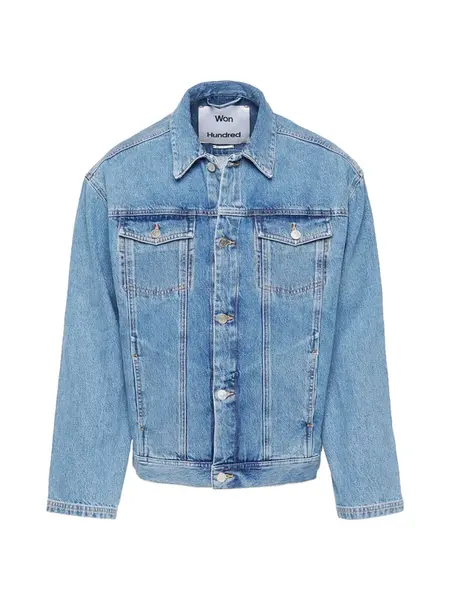 Won Hundred Prechodná bunda 'Bologna'  modrá denim