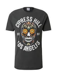 AMPLIFIED Tričko 'CYPRESS HILL'  tmavosivá