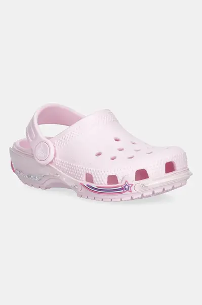 Dětské pantofle Crocs CROCS CLASSIC STAR SPARKLE SHAKER CLOG