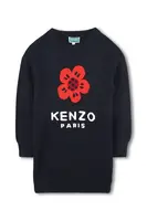 Dětské šaty s příměsí vlny Kenzo Kids