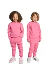 Dětská tepláková souprava adidas Originals růžová barva, JY4880