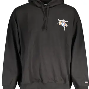 Černá mikina Tommy Hilfiger s kapucí