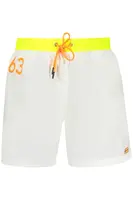 Pánské bílé koupací kraťasy