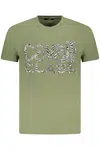 CAVALLI CLASS SHORT SLEEVE T-SHIRT MEN GREEN
