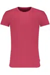 GAUDÌ MEN'S RED SHORT SLEEVE T-SHIRT