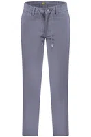 HUGO BOSS MEN'S BLUE TROUSERS