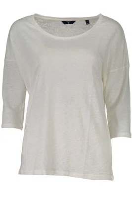 GANT WOMEN'S SHORT SLEEVE T-SHIRT WHITE
