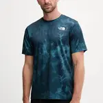 Tréninkové tričko The North Face 24/7 pánské, tyrkysová barva, NF0A8DZDEHF1