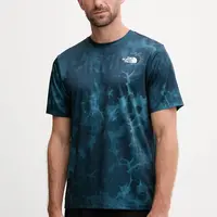 Tréninkové tričko The North Face 24/7 pánské, tyrkysová barva, NF0A8DZDEHF1