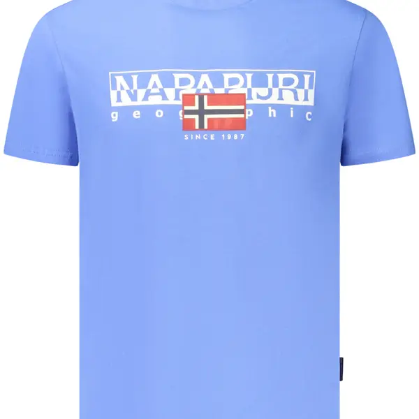 NAPAPIJRI SHORT SLEEVE T-SHIRT MEN BLUE
