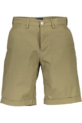 GANT GREEN MEN'S BERMUDA TROUSERS