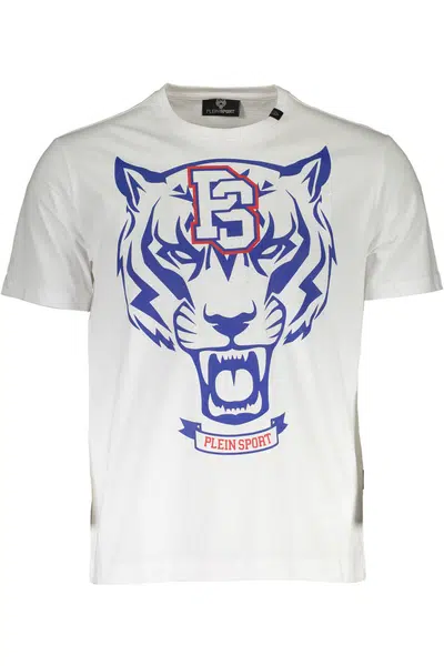 PLEIN SPORT SHORT SLEEVE T-SHIRT MEN WHITE