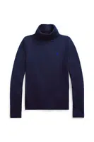 Dětský svetr Polo Ralph Lauren tmavomodrá barva, lehký, 313850670012