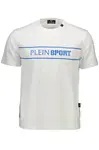 Bílé triko PLEIN SPORT s krátkým rukávem