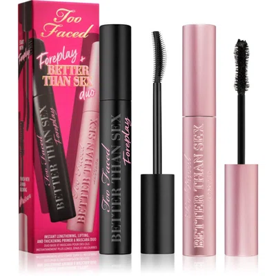 Too Faced Foreplay + Better Than Sex Duo dárková sada na oči