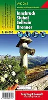 WK 241 Innsbruck-Stubai-Sellrain 1:50 000 / turistická mapa