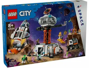 Vesmírná základna a startovací rampa pro raketu - LEGO City (60434)