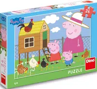 Puzzle Peppa Pig: Slepičky 24 dílků