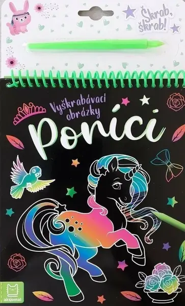 Poníci vyškrabávací obrázky - Marzena Ćwik, Macurová Andrea