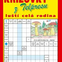 Křížovky z Telpresu luští celá rodina - 248 křížovek 1/2024