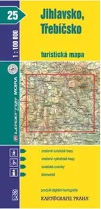 1:100T (25)-Jihlavsko,Třebíčsko (turistická mapa)