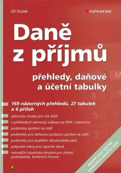 Daně z příjmů (2025) - Jiří Dušek