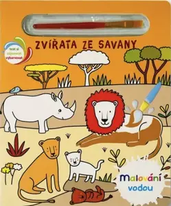 Malování vodou - Zvířata ze savany