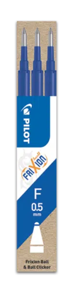 Náplň Pilot FriXion 0,5 modrá 3 ks