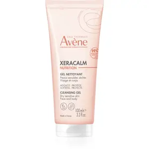 Avène XeraCalm Nutrition Cleansing Gel jemný mycí gel pro suchou a citlivou pokožku 100 ml