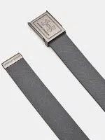 Under Armour Pásek M Stretch Webbing Belt-GRY - Pánské