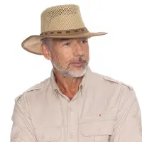 Bushman Pánský a dámský klobouk Breezy II pískově hnědý XXL
