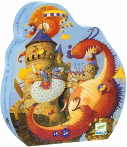 Puzzle Dračí bitva - 54 dílků