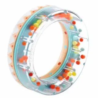 DJECO Chrastící kroužek s kuličkami