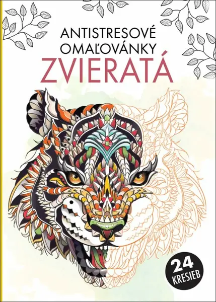 Antistresové omaľovánky zvieratá