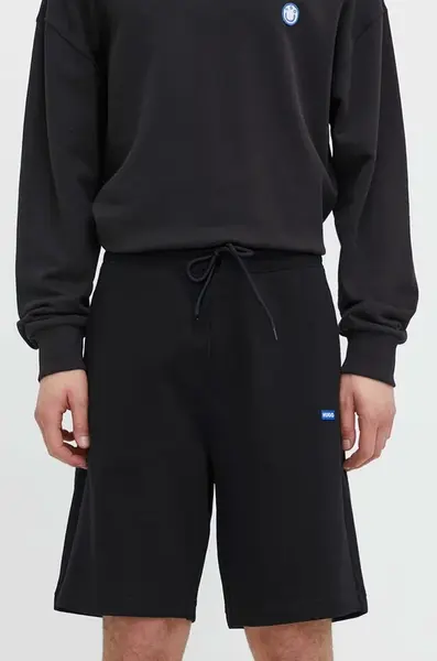 Bavlnené šortky Hugo Blue Nasensio