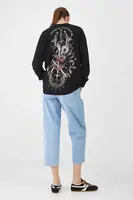 Bavlnené tričko s dlhým rukávom Medicine