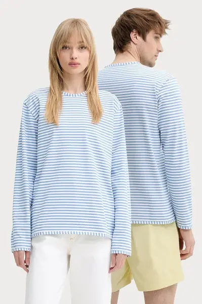 Bavlnené tričko s dlhým rukávom Sunnei