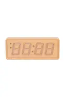 Budík Karlsson Solid Wood Engraved