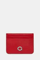 Kožené puzdro na karty Guess