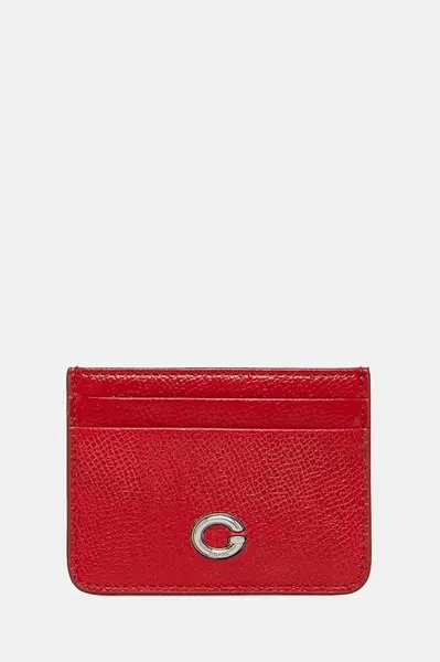 Kožené puzdro na karty Guess