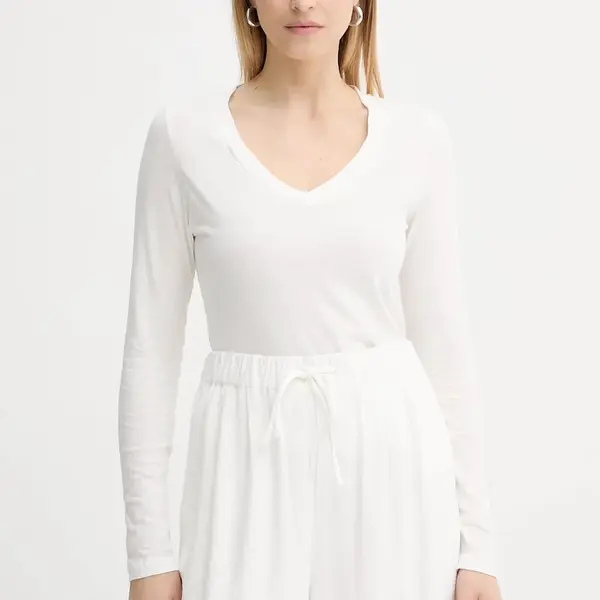 Bavlnené tričko s dlhým rukávom American Vintage