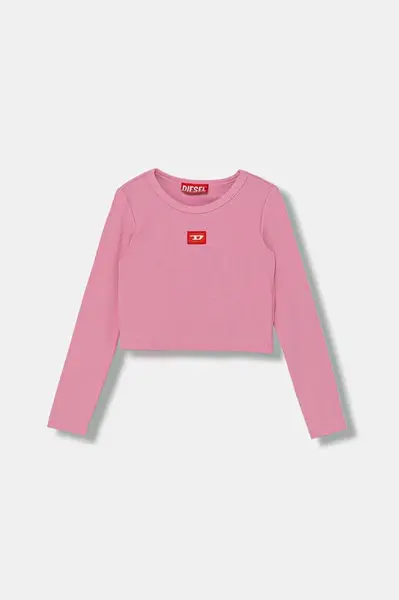 Detské tričko s dlhým rukávom Diesel TBALLETD T-SHIRT