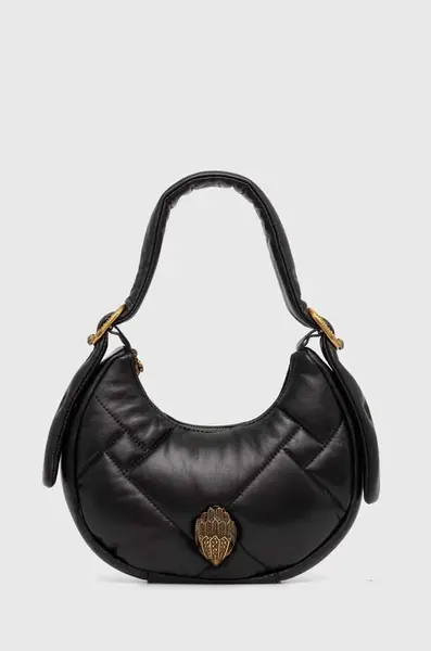 Kožená kabelka Kurt Geiger London KENSINGTON PUFF SM HOBO