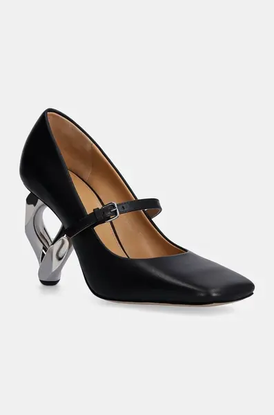 Kožené lodičky JW Anderson Chain Heel